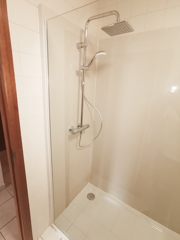 CK Service - Project Aartselaar - bad vervangen door douche met regenkop